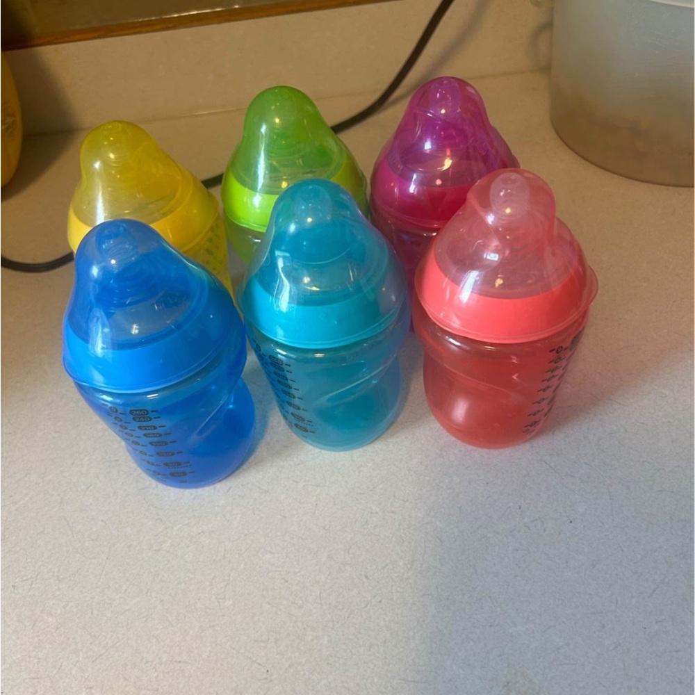 Vibrant Baby Bottle Set - 6 Pack
